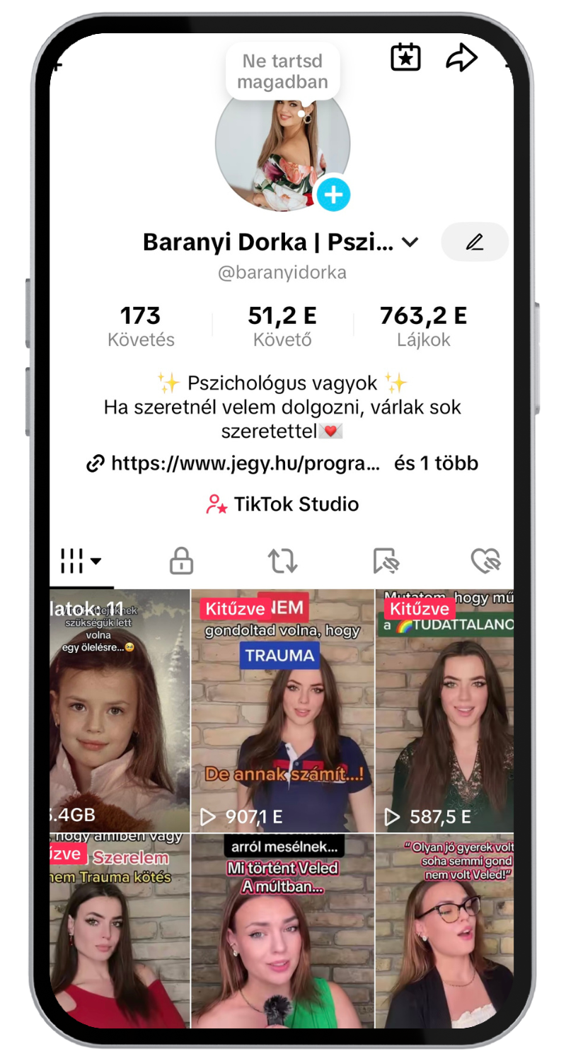 Baranyi Dorka Pszichológus